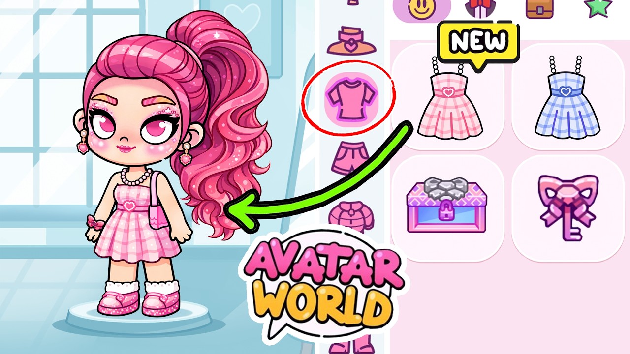 NEW! UNLOCK the CUTE PINK COLLECTION – SUPER SECRETS in Avatar World 🌍 PAZU