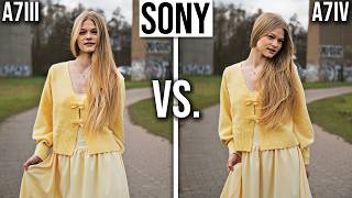 SONY A7III vs. SONY A7IV - Can You See any Difference in Full-Frame Portrait Photography? [2026]