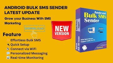 Android Bulk SMS Sender Download Now | Bulk SMS Marketing | #Digital Marketing