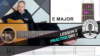 L2 PRACTISE DAY 1 - 10x10 BEGINNER GUITAR METHOD