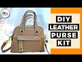 DIY Leather Purse Kit | Babylon Leather Kit Domed Satchel