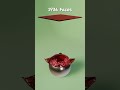 ✨Satisfying Red Glass Cloth Simulation✨