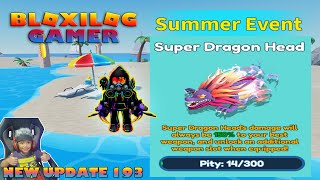 New Update 193 Summer Event Weapon Fighting Simulator Roblox