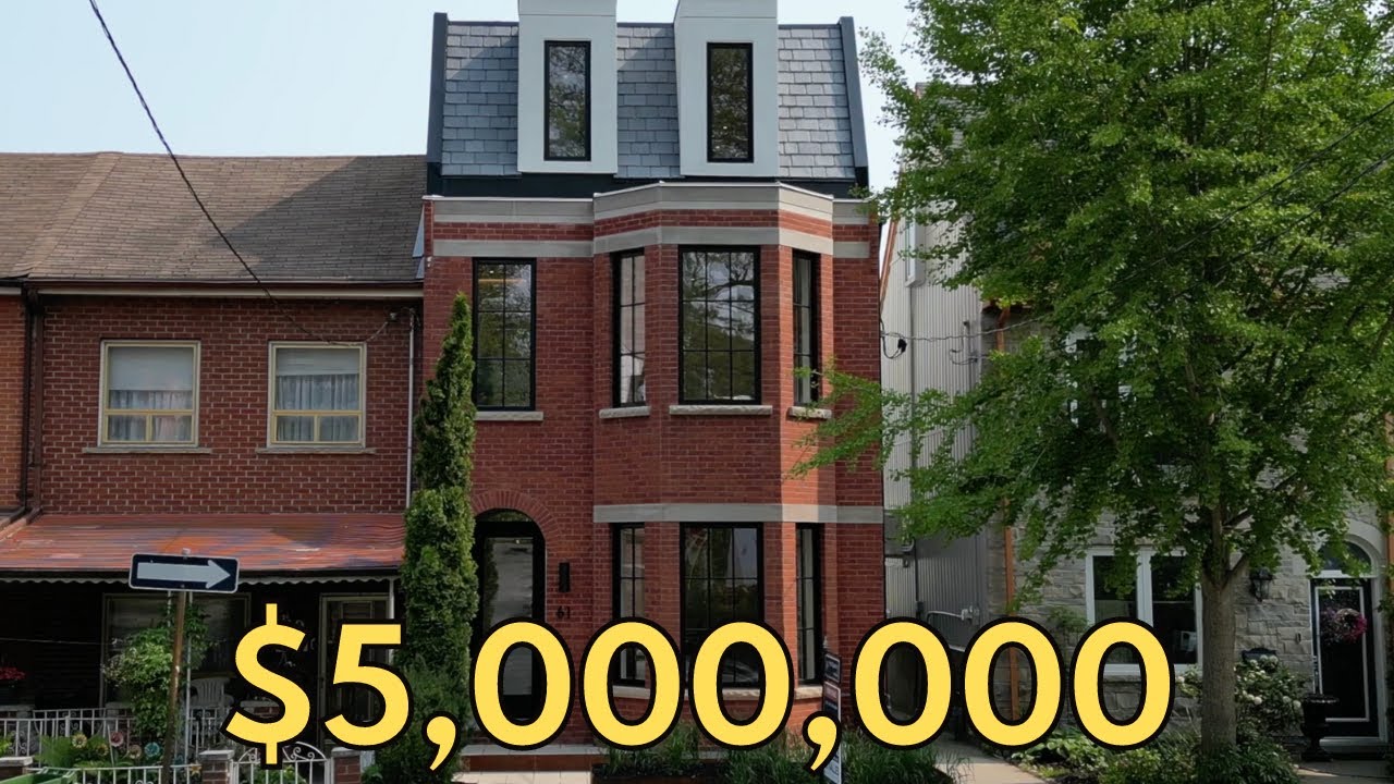 Ultimate Luxury Home Tour: $5 Million Oasis in Downtown Toronto!