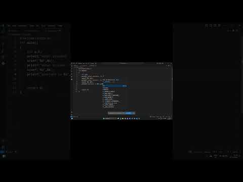 C PROGRAMME TO GET QUOTIENT AND REMAINDER