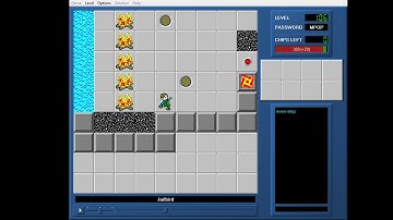 CCLP1 level 106 solution - 369 seconds