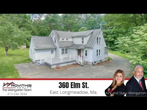 360 Elm St., East Longmeadow, MA home video tour