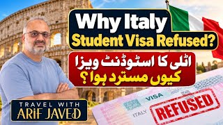 Why Italy Student Visa Refused? | Real Case & Important Guidance | Italy Study Visa 2026 |