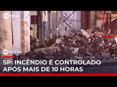 Video sp-incendio-atinge-galpao-na-liberdade-e-mobiliza-bombeiros-por-mais-de-10-horas-sbt-noticias