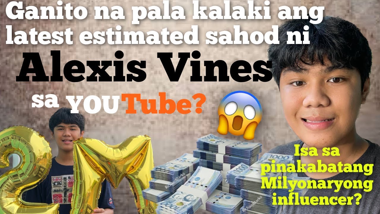 ALEXIS VINES LATEST YOUTUBE SAHOD/BATANG MILYONARYO? YouTube