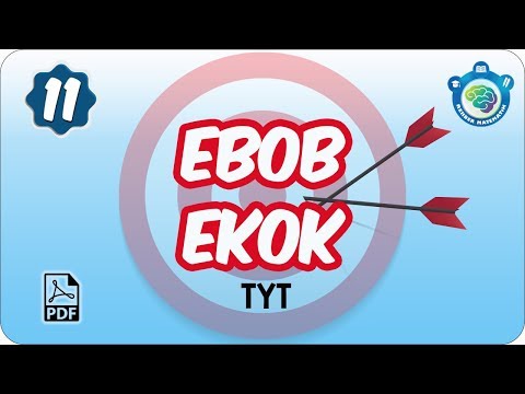 TYT EBOB- EKOK (Yeni Müfredat) | Hedef 12 Kampı