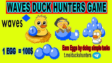 Waves Duck Hunters Game - Tutorial Video