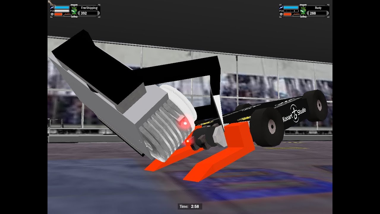 BattleBots Game (2023) Episode 1: Free Shipping Vs Rusty