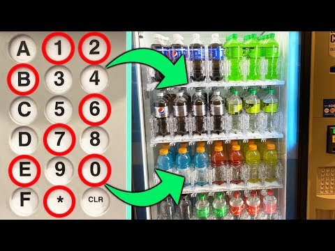 How To Hack A Vending Machine! FREE STUFF!!