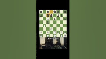 My honest reaction #chess #shorts