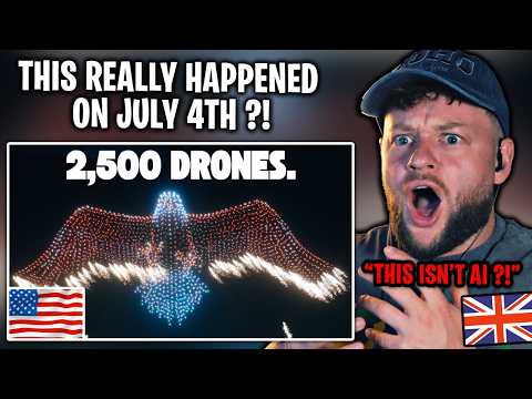 I Was NOT Ready for America's 2,500 Drone July 4th Show...