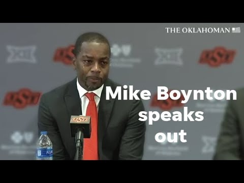 After NCAA ruling, Mike Boynton becomes tearful at Oklahoma State basketball press conference