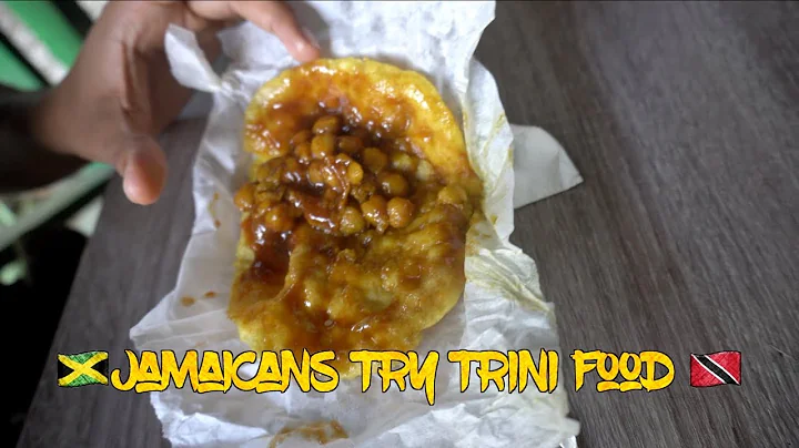 Jamaicans try TRINIDADIAN FOOD