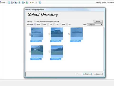 Introduction to Barcode Processing in Pictures in TRIM