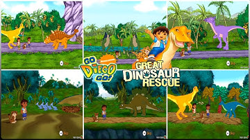 Go, Diego, Go!: Great Dinosaur Rescue - part 2 - nintendo wii adventure