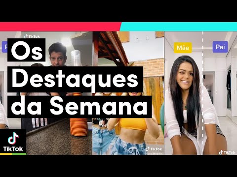 Esses são os DESTAQUES DA SEMANA! | TikTok Brasil