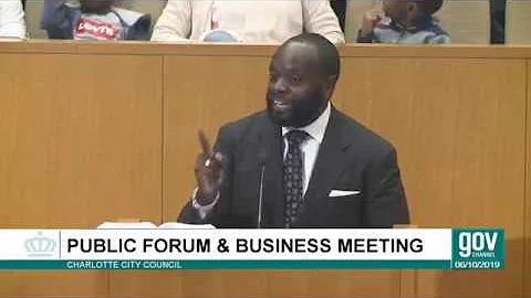Pastor Gabriel Rogers Asks Charlotte City Council ...