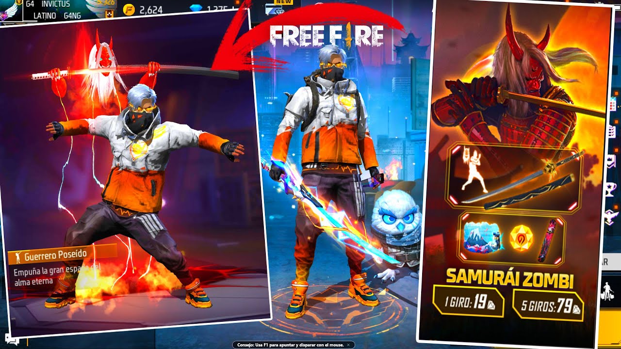 OFICIAL! SKIN DO SAMURAI ESTÁ VOLTANDO! - Free Fire Club