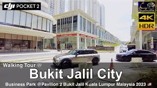 Bukit Jalil City | Walking Tour 2023 @ Pavilion 2 Bukit Jalil Kuala Lumpur Malaysia /4K