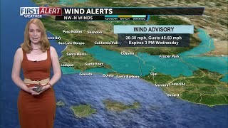 Windy and warm weather continues on Tuesday