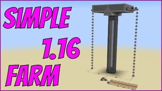 Simple 1.16+ Mob Farm (Working)
