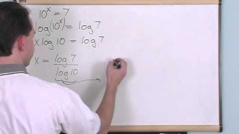 Lesson 4 - Exponential And Log Equations (Trig & PreCalculus)
