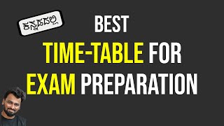 BEST STUDY TIME TABLE for Exam Preparation in kannada | study tips in kannada screenshot 5