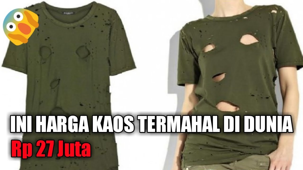  BERAPA  HARGA  OUTFIT LO INILAH BAJU  TERMAHAL DI DUNIA 1 