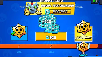 RECORD!!! 🔥3 LEGENDARY 12 NEW BRAWLERS 😱10,000 TROPHY ROAD🔥 BRAWL STARS UPDATE!!