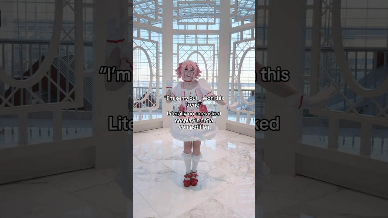 Also it’s a trend for a reason do they have any media literacy #cosplay #cosplayer #madoka #katsucon
