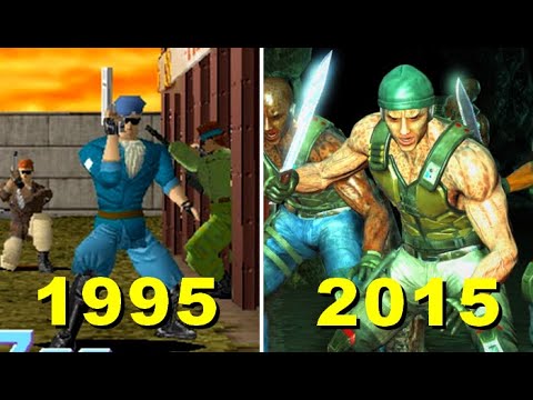 Evolution of Time Crisis Games 1995-2015