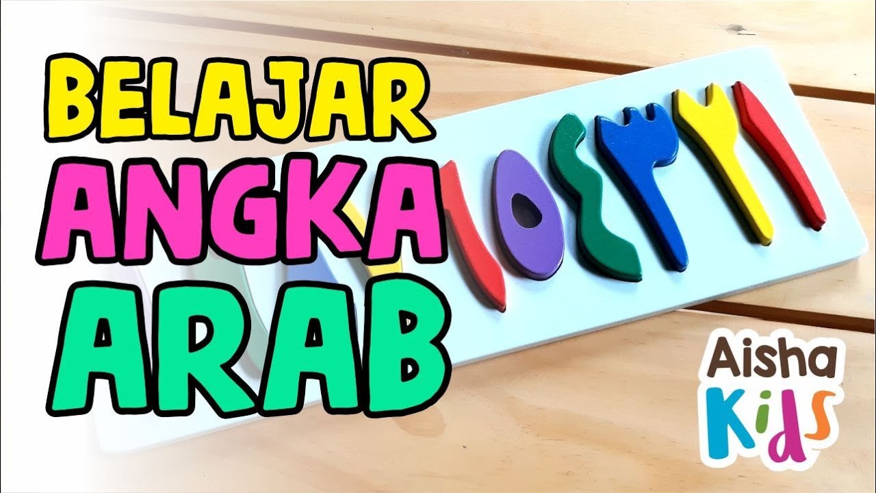 Belajar Angka dalam  Bahasa  Arab  Learn Arabic  Numbers 