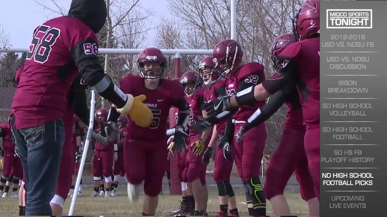 North Dakota High School Football Picks 11/08/17 YouTube