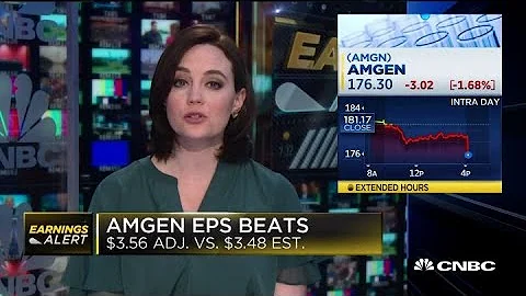 Amgen beats on top and bottom lines
