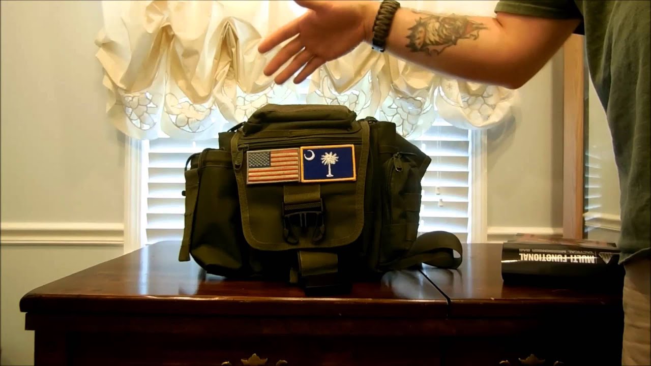 UTG Multifunctional Tactical Messenger Bag YouTube
