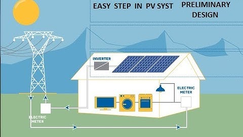 PV Syst - Preliminary Design