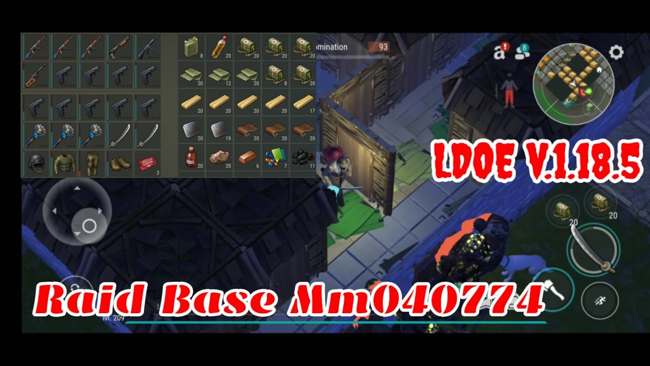 LDOE Raid Mm040774 | Suicide Trick | Last Day on Earth v.1.18.5