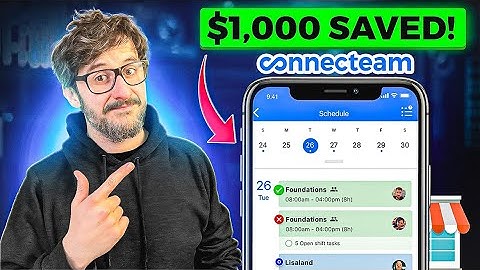 Automate Employee Scheduling with Connecteam (save $1,000 a month)