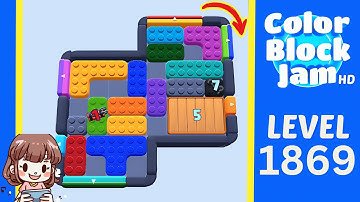 Color Block Jam Level 940 (1869) Solution Walkthrough