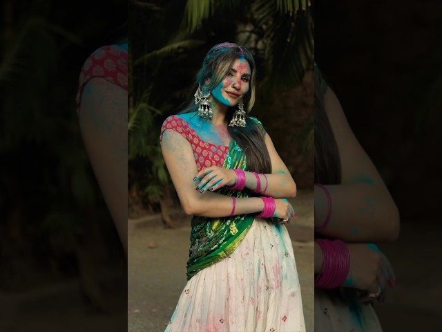 Kaisa laga ishtyle humraaa 😜😜 #priyankatyagi #trendingonshorts #shorts #happyholi class=