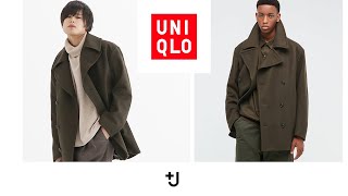 【UNIQLO +J】ウールブレンド オーバーサイズピーコートのレビュー