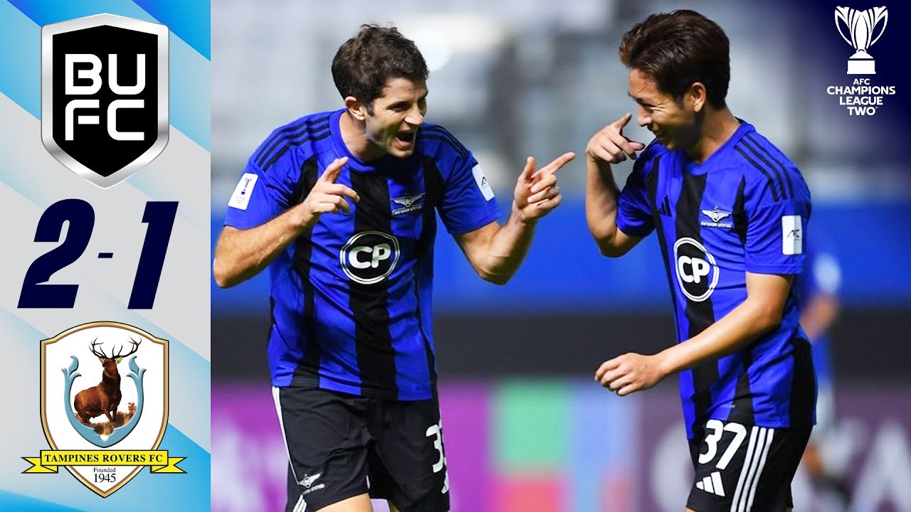 Gifts on both sides, BANGKOK prevail | Bangkok United 🇹🇭 vs Tampines Rovers 🇸🇬 | Highlights ACL Two™