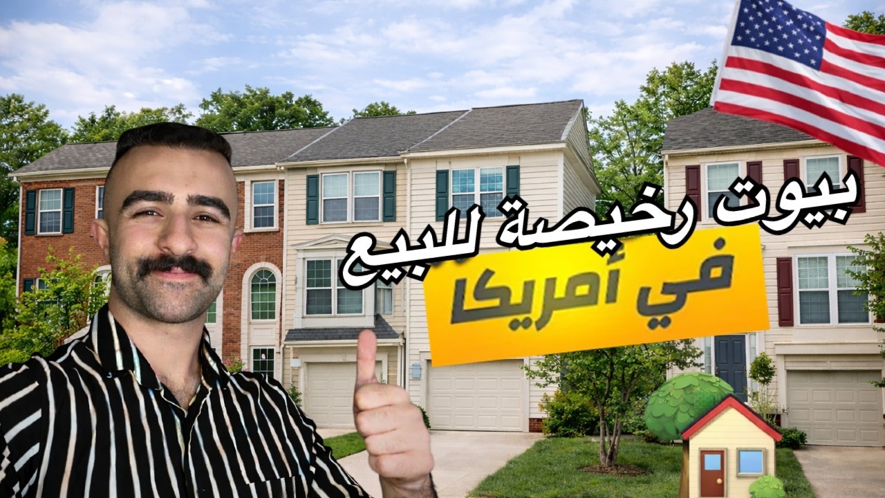 جولة في بيوت رخيصة للبيع في امريكا ولاية فرجينيا 🇺🇸🏡