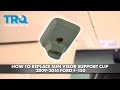 How to Replace Sun Visor Support Clip 2009-2014 Ford F-150