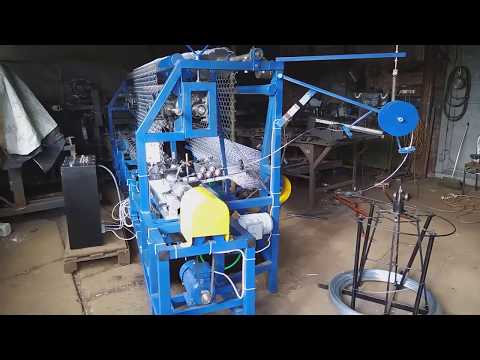 Станок автомат для производства сетки рабицы